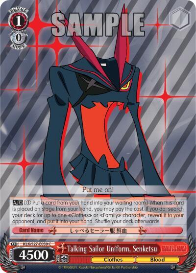Talking Sailor Uniform, Senketsu KLK/S27-E059 C