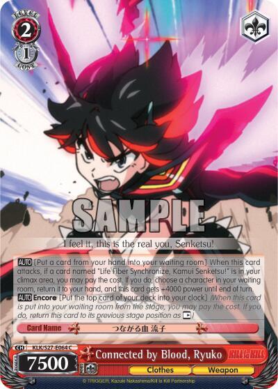Connected by Blood, Ryuko KLK/S27-E064 C