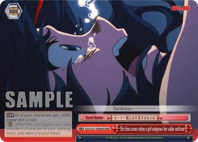 The time comes when a girl outgrows her sailor uniform KLK/S27-E068R RRR