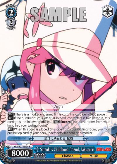 Satsuki's Childhood Friend, Jakuzure KLK/S27-E078 R