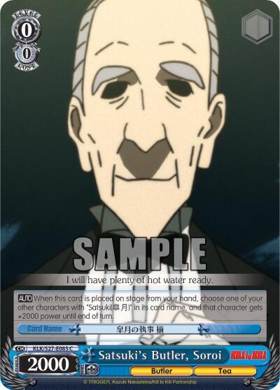 Satsuki's Butler, Soroi KLK/S27-E085 C