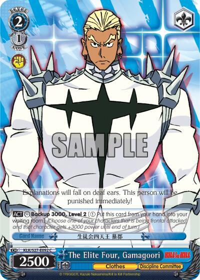 The Elite Four, Gamagoori KLK/S27-E092 C