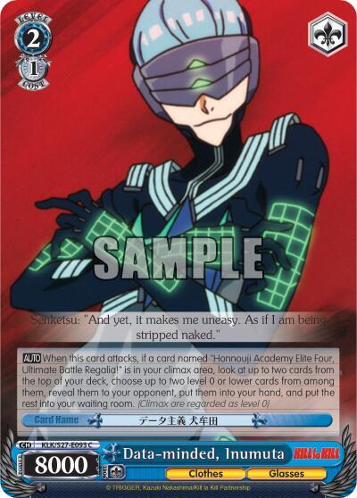 Data-minded, Inumuta KLK/S27-E093 C