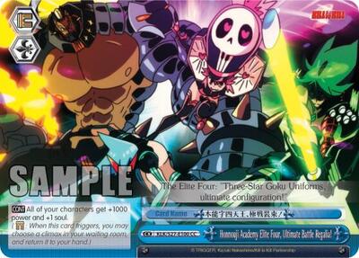 Honnouji Academy Elite Four, Ultimate Battle Regalia! KLK/S27-E100 CC