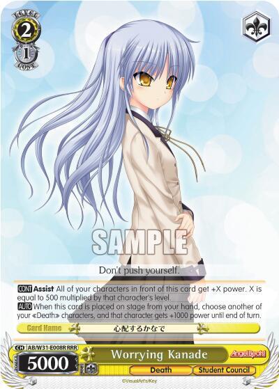 Worrying Kanade AB/W31-E008R RRR