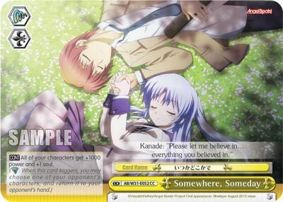 Somewhere, Someday AB/W31-E052 CC
