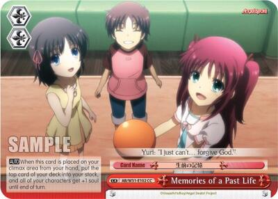 Memories of a Past Life AB/W31-E102 CC