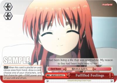 Fulfilled Feelings AB/W31-E104 CC