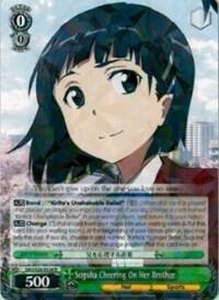 Suguha Cheering On Her Brother SAO/S26-E024 R
