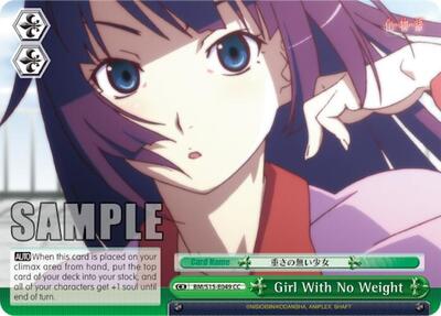 Girl With No Weight BM/S15-E049 CC