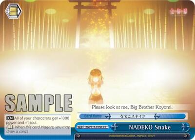 NADEKO Snake BM/S15-E098 CR