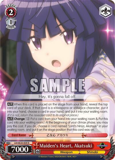 Maiden's Heart, Akatsuki LH/SE20-E09 