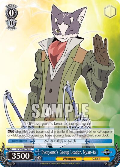 Everyone's Group Leader, Nyan-ta LH/SE20-E38 