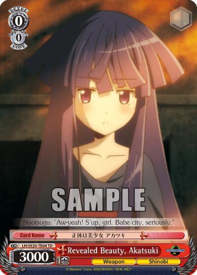 Revealed Beauty, Akatsuki LH/SE20-TE04 TD
