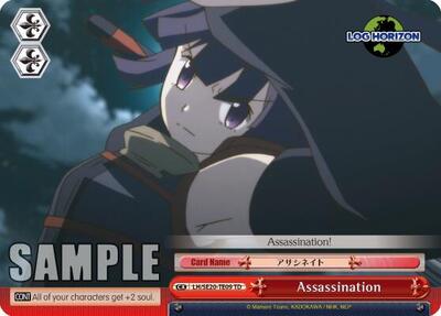 Assassination LH/SE20-TE09 TD