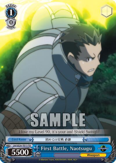 First Battle, Naotsugu LH/SE20-TE13 TD