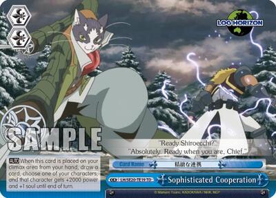 Sophisticated Cooperation LH/SE20-TE19 TD