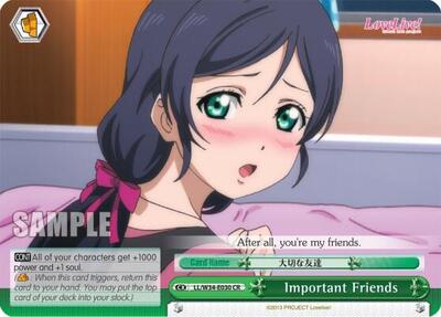 Important Friends LL/W34-E030 CR