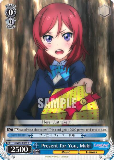 Present for You, Maki LL/W34-E089 C