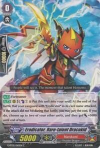 Eradicator, Rare-talent Dracokid [G Format] G-BT05/065EN