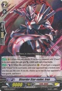 Disorder Star-vader, Iron [G Format] G-BT05/070EN