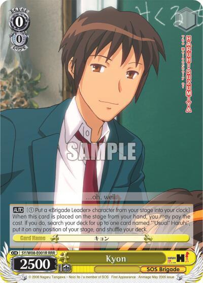 Kyon SY/W08-E001R RRR