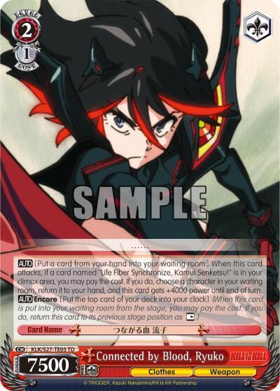 Connected by Blood, Ryuko KLK/S27-TE05 TD