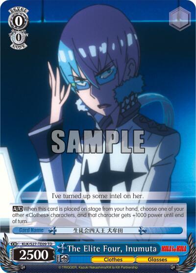 The Elite Four, Inumuta KLK/S27-TE09 TD