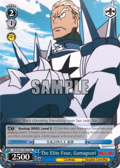 The Elite Four, Gamagoori KLK/S27-TE13 TD
