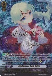 Nightmare Doll, Alice [G Format] G-BT05/SR05EN