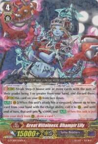 Great Villainess, Dhampir Lily [G Format] G-TCB01/036EN