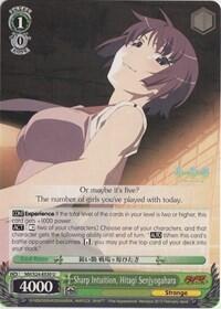 Sharp Intuition, Hitagi Senjyogahara NM/S24-E030