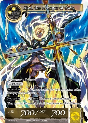Abel, the Avenger of Gods PR2015-030