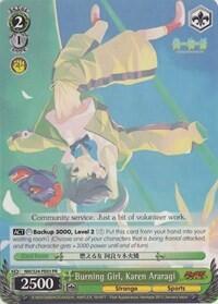 Burning Girl, Karen Araragi NM/S24-PE03 PR