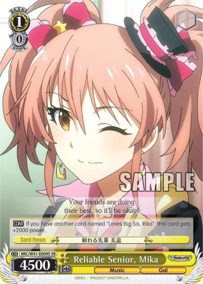 Reliable Senior, Mika IMC/W41-E009S SR