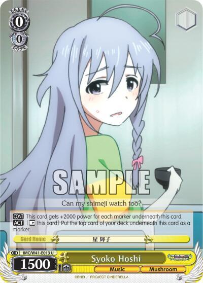 Syoko Hoshi IMC/W41-E013 U