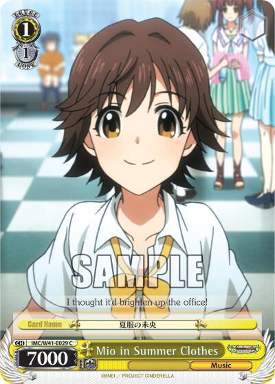 Mio in Summer Clothes IMC/W41-E029 C