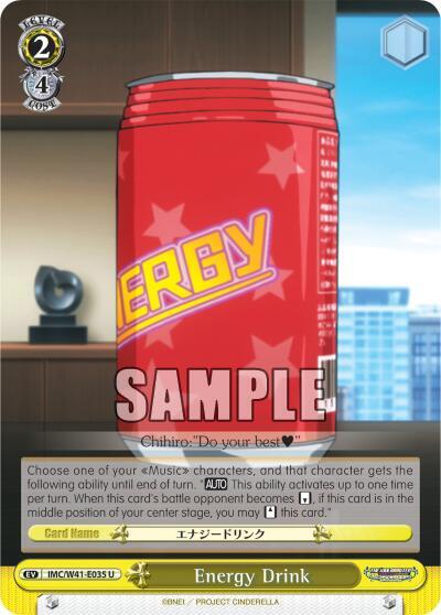 Energy Drink IMC/W41-E035 U