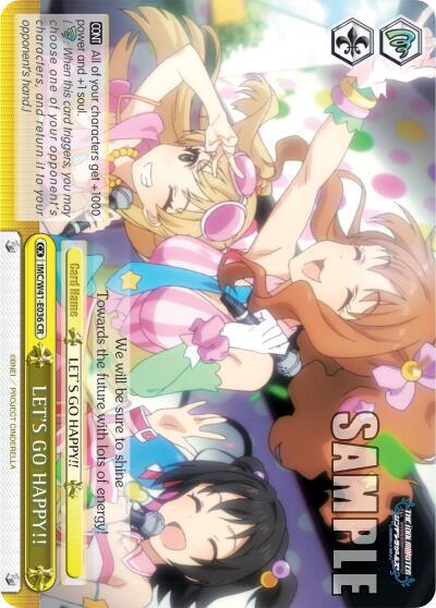 LET'S GO HAPPY!! IMC/W41-E036 CR