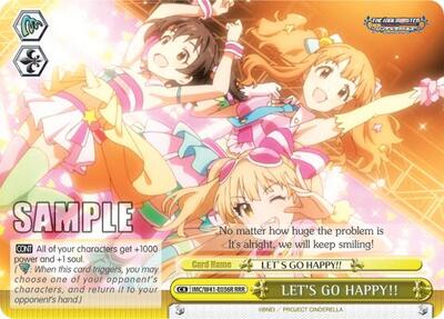LET'S GO HAPPY!! IMC/W41-E036R RRR