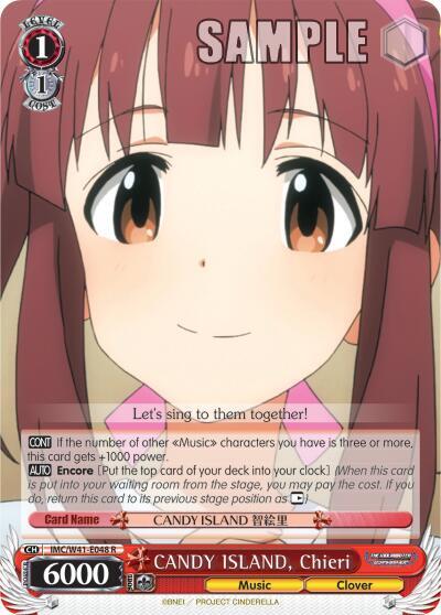 CANDY ISLAND, Chieri IMC/W41-E048 R