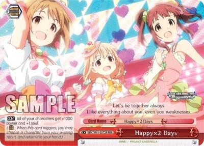 Happyx2 Days IMC/W41-E072R RRR