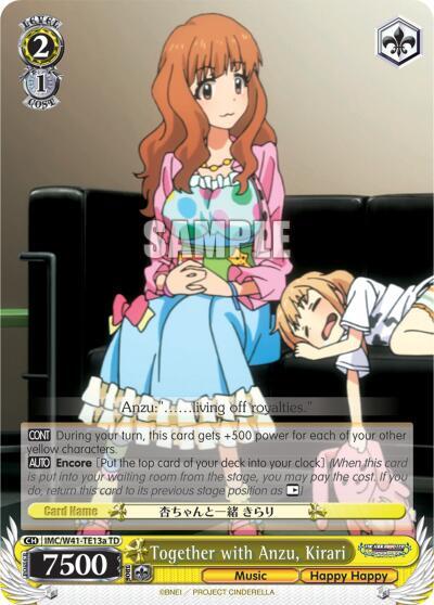 Together with Anzu, Kirari IMC/W41-TE13a TD