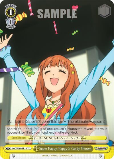 Super Happy-Happy Candy Shower IMC/W41-TE17 TD