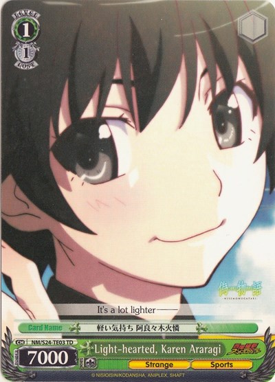 Light-hearted, Karen Araragi NM/S24-TE03	TD