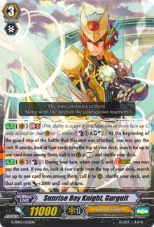 Sunrise Ray Knight, Gurguit [G Format] G-SD02/002EN