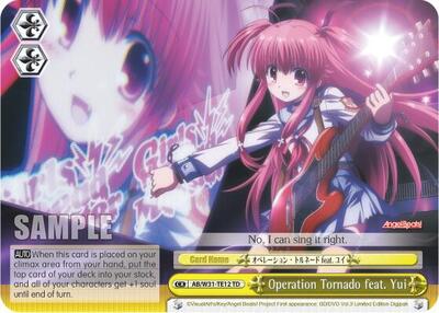 Operation Tornado feat. Yui AB/W31-TE12 TD