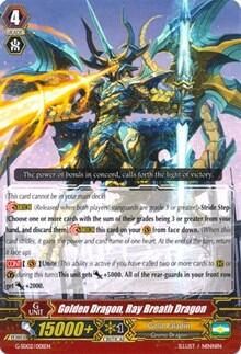 Golden Dragon, Ray Breath Dragon [G Format] 