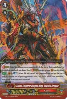 Flame Emperor Dragon King, Irresist Dragon [G Format] G-FC03/013EN