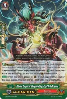 Flame Emperor Dragon King, Asyl Orb Dragon [G Format] G-FC03/031EN